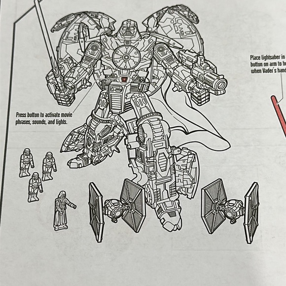 Transformers Star Wars Darth Vader / Death Star - Picture 5 of 5